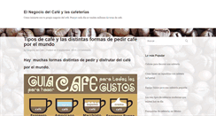 Desktop Screenshot of negociodelcafe.net